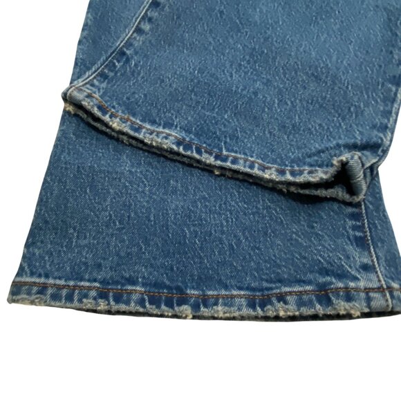 Levis Wedgie Bootcut Jeans Size 32 button fly high rise western cowgirl - Picture 13 of 13